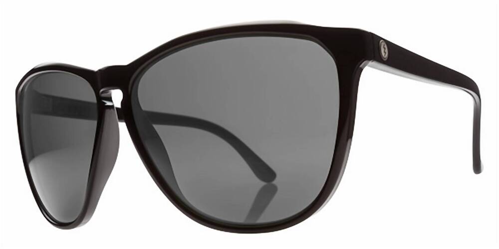 NEW ELECTRIC LABEL women's encelia sunglasses in gloss black ohm grey